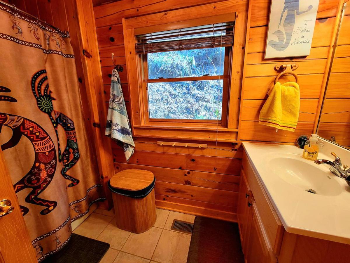 The Little Wolf Cabin Maggie Valley Buitenkant foto