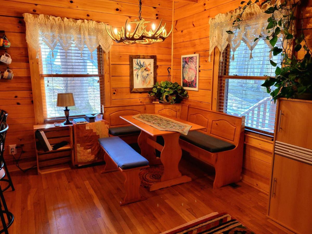 The Little Wolf Cabin Maggie Valley Buitenkant foto