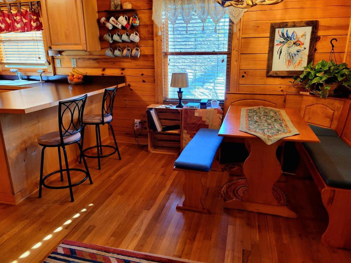 The Little Wolf Cabin Maggie Valley Buitenkant foto
