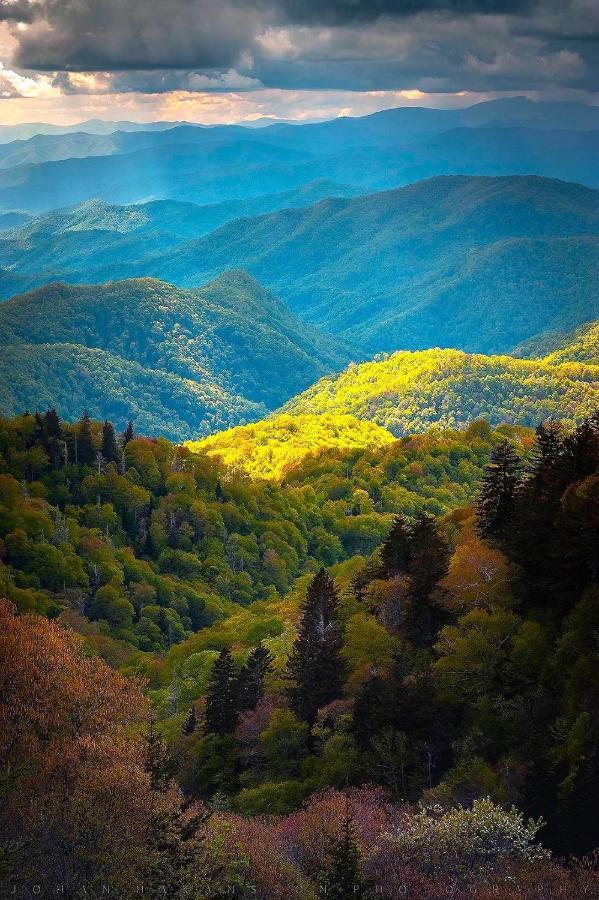 The Little Wolf Cabin Maggie Valley Buitenkant foto